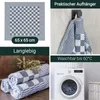 6er Set Geschirrtücher, 65x65 cm, 100% Baumwolle, blau Produktbild-Vorschau 3