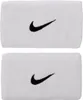 Bracelets Nike Swoosh Doublewide rose, blanc et noir, blanc Voir les images du produit 3