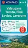 KOMPASS Wanderkarte 75 Valsugana, Trento, Piné, Levico, Náhľad obrázku produktu 1