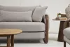 Sofagarnitur 221 Sitzer Sessel Zweisitzer Modern Stoff Grau Produktbild-Vorschau 1