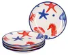 Seaside Sada 4 talířů 4 osoby Snack Dessert Ø 14,5 cm Náhled obrázku produktu 2