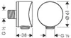 HANSGROHE 26453670 Hadicová prípojka DN15 Fixfit S s Náhľad obrázku produktu 8