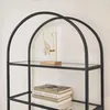 Étagère - Leobert - Noir - 83 X 30,2 X 183,5 Cm Voir les images du produit 2