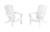 Keter Gartenstühle Troy Adirondack 2er Set weiß Produktbild-Vorschau 2