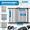 KIDIZ® Schutzgitter für Treppen | Tür, Auto Close Produktbild-Vorschau 2