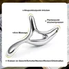 dreieckiger massagestab aus metall, guasha-brett für Produktbild-Vorschau 8