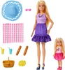 Barbie-Schwestern auf einem Picknick-Puppen-Set JBF43 /4 Produktbild-Vorschau 2