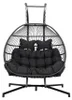 HOME DELUXE Hängesessel LOMA – Faltbar, 2 Sitzer in Produktbild-Vorschau 1