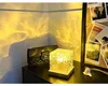 Lampada LED a forma di cubo, in cristallo, con 16 colori Anteprima dell’immagine prodotto 9
