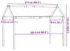 vidaXL Strieška na detskú postieľku 217x85,5x154 cm z Náhľad obrázku produktu 7