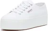 Superga 2790 Cotu Frauen Schnürung Segeltuch Plattform Produktbild-Vorschau 11