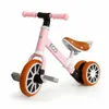 Trojkolka cross-country bicykel s pedálmi 2v1 Ružová Náhľad obrázku produktu 11