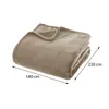 Plaid Uni di Flanell - lino 180 × 230 cm - atmosfera Anteprima dell’immagine prodotto 7