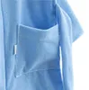 Kinderbadjas van katoenfleece, kleur blauw, maat 92/98 Productafbeelding-voorbeeld 5