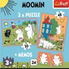 Puzzle Trefl 2W1 Memo Moomin Podgląd zdjęcia produktu 4