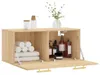 vidaXL Nástenná skriňa Sonoma dub 80x36,5x35 cm odvodený Náhľad obrázku produktu 4