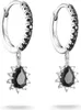 THOMAS SABO Creolen True Romance schwarz CR748-643-11 Voir les images du produit 1