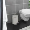 Wenko Kosmetikeimer LEMAN, 3 Liter, Rund, Taupe mattiert, Produktbild-Vorschau 5