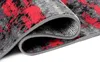 Tapiso Läufer MAYA Modern Grau Rot Schwarz Wohnzimmer  80 x Produktbild-Vorschau 5