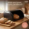 VALEVO® Brotkasten mit Schiebedeckel – Große Brotbox 10 Produktbild-Vorschau 10
