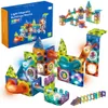 Magnetické kostky 75 dílků - vzdělávací hračka STEM, 3D Náhled obrázku produktu 1
