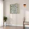 HOMCOM Vitrine pour collection vitrine murale 80 x 9,5 x 83 Voir les images du produit 8