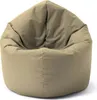 A single beige beanbag chair on a white background. Produktbild-Vorschau