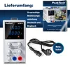 PeakTech P 6080 A – Präzises DC Labornetzgerät 0–15 V / 0–3 Produktbild-Vorschau 3