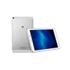 A silver Huawei tablet is shown from the back and front, with the screen displaying a blue abstract image. Produktbild-Vorschau