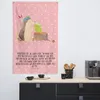 Mr. & Mrs. Panda Wandbild Igel Federschmuck - Rot Pastell - Produktbild-Vorschau 3