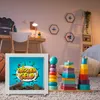 Taschengeld Rahmen Spardose aus Holz im coolen Comic-Look Produktbild-Vorschau 5