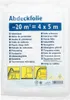 WESTEX Film de protection standard HDPE transparent 4 x 5 m Voir les images du produit 2
