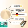 Sensalux Kombi-Set 1 Tischdeckenrolle 1m x 25m creme + Produktbild-Vorschau 2