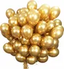 Balony złote chrom metaliczne balony chromowane złoto Podgląd zdjęcia produktu 1