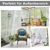 2er Set Gardine Außen Moskitonetz Stangendurchzug, Produktbild-Vorschau 4