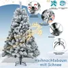 Yakimz Albero di Natale abete con supporto in metallo per Anteprima dell’immagine prodotto 4