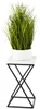 HowHomely Modern Pflanzenständer, Blumenhocker aus Metall Produktbild-Vorschau 1