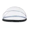 A clear, dome-shaped pool cover with a black base, shown on a white background. Náhľad obrázku produktu
