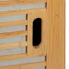 Relaxdays Bad Hängeschrank, Bambus, 2 Fächer, Produktbild-Vorschau 9