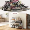 WOLTU Schuhregal Schuhablage, Ständer 4 Schicht für 16 Produktbild-Vorschau 8