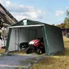 TOOLPORT Tendone Garage 3,3 x 4,7 m Verde, Costruzione Anteprima dell’immagine prodotto 11