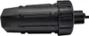 A black electrical connector housing is shown against a white background. Produktbild-Vorschau