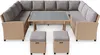 di volio Polyrattan Sitzgruppe LIVORNO - Lounge Produktbild-Vorschau 11