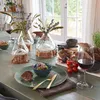 LEONARDO Matera, Jídelní talíř, Kulatý, Keramický, Zelená, Náhled obrázku produktu 2