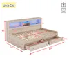 Flieks Schlafsofa Tagesbett Holzbett mit Ladefunktion, Produktbild-Vorschau 4