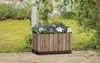 Keter Deco Pflanztopf, 76x45,5x45,5 cm, wetterfest, mit Produktbild-Vorschau 2