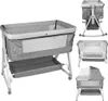 Babybett Beistellbett Schaukelfunktion,6-stufige Produktbild-Vorschau 1