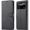 Pouzdro pro Xiaomi Poco M4 Pro 4G, kožené flipové pouzdro s Náhled obrázku produktu 1
