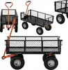 Wózek Ogrodowy Transportowy Składany 400 Kg 125 L Podgląd zdjęcia produktu 1