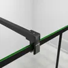 F Form: 900mm Schwwarze Haltestange für Duschwand Produktbild-Vorschau 2